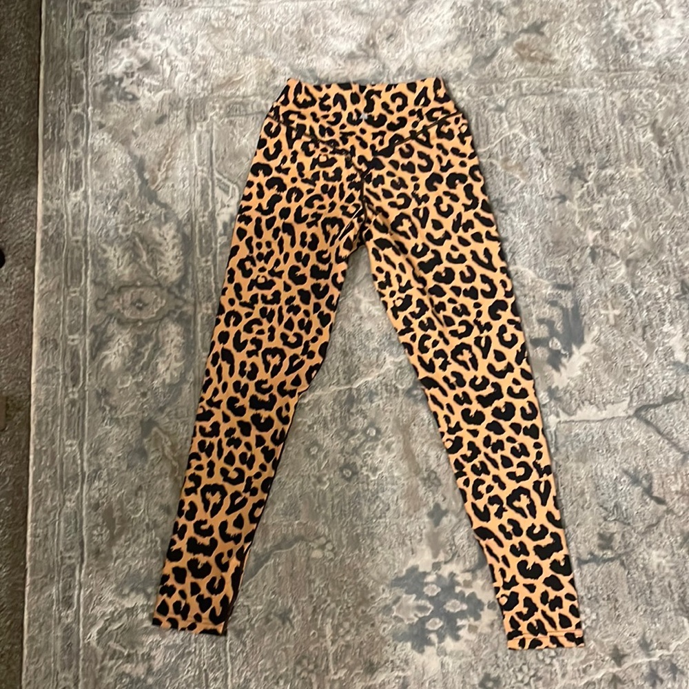 VITALITY formerly BALANCE cheetah leggings. Size Small.
